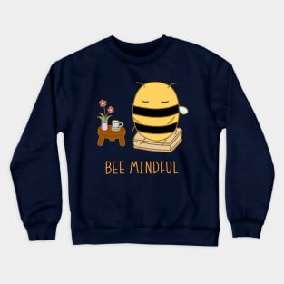 Bee Mindful - Midnight Blue Crewneck Sweatshirt